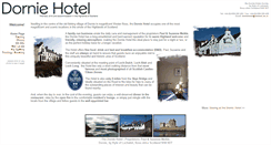 Desktop Screenshot of dornie-hotel.co.uk